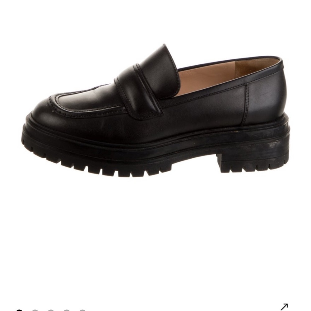 Gianvito Rossi Black Loafers size 38
